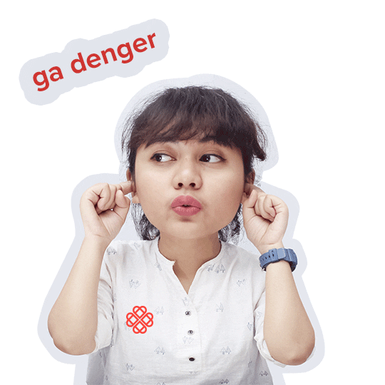 Savage Ignoring Sticker by Kulina for iOS & Android | GIPHY