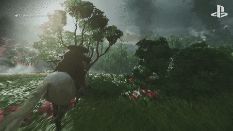 Galloping On My Way GIF by PlayStation - Find & Share on GIPHY