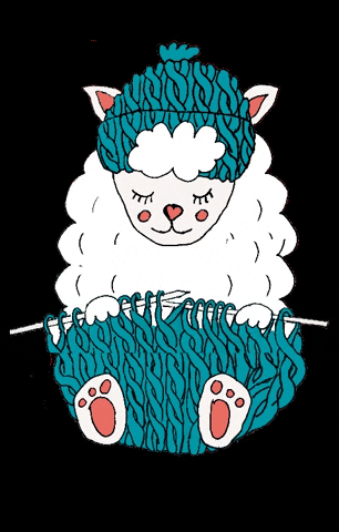 paternsfamily handmade sheep knitting merinowool GIF