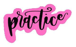 Pink Learn Sticker by sipandscript