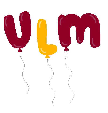 M Balloon Sticker by University of Louisiana Monroe
