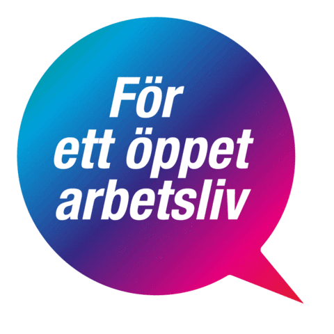 Pride Facket Sticker by Fackförbundet ST