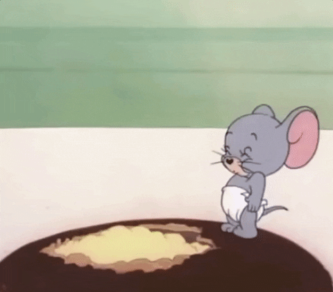 Tom And Jerry Tongue GIF by moodman