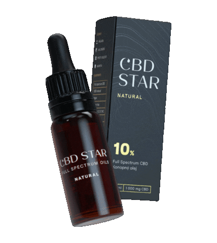 CBD Star Sticker