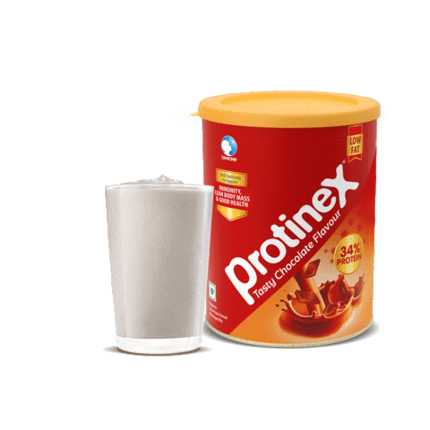 High Protein Chocolate Sticker by Protinex India