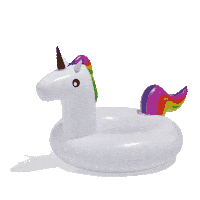 Pool Unicorn Sticker By Gif For Ios Android Giphy