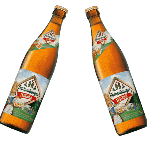 Festbier Sticker by Hachenburger