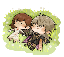 Grass Lay Down Sticker
