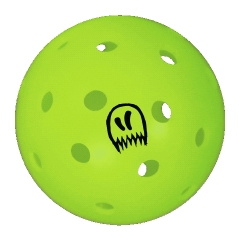 Ghost Pickleball Sticker