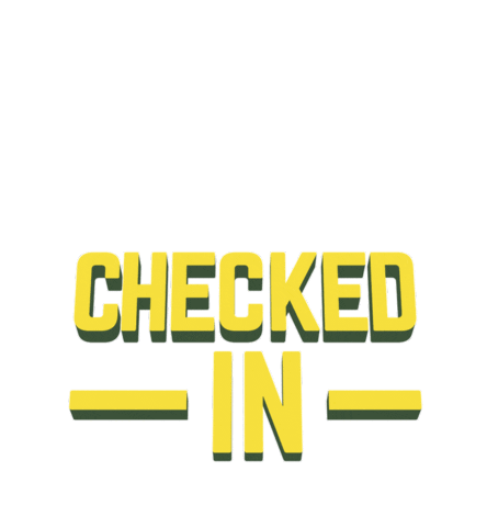 Check-In Fashion Sticker by Uninterrupted