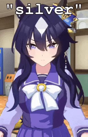 Uma Musume Pretty Derby Silver GIF