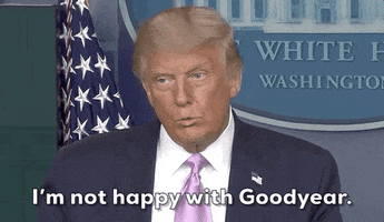 Donald Trump Goodyear GIF by GIPHY News