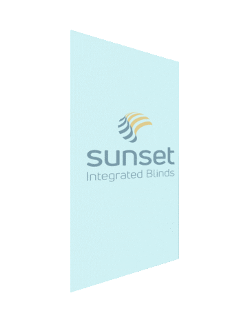 Sunset Jaluzi Sticker