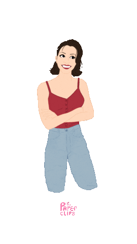 Monica Geller Friends Sticker