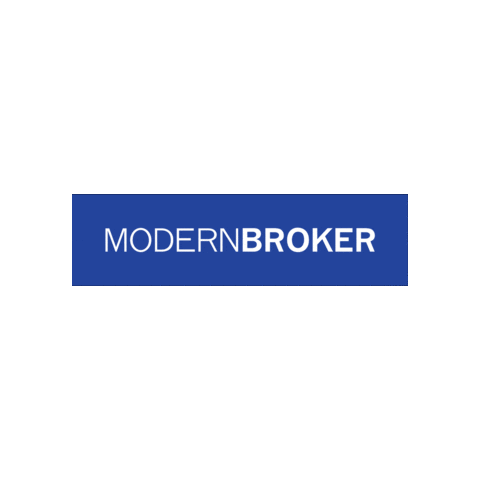 Modern Broker Sticker
