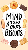 Mind Your Own Business Food GIF