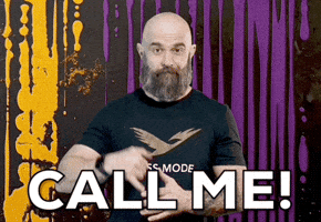 Calling Call Me GIF by Grow Your Center