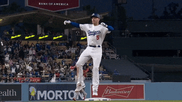 Los Angeles Dodgers Fun GIF by MLB