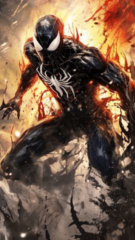Spider-Man Art GIF