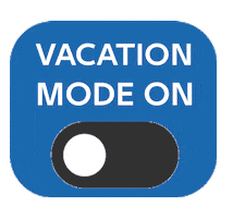 Vacation Sticker by Taqnia Creative Agency