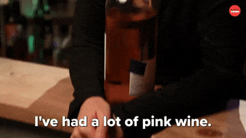 Drunk Wine Rose GIF by BuzzFeed