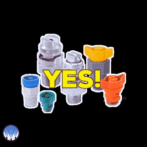 Nozzle Yes GIF by Spraying Systems Co