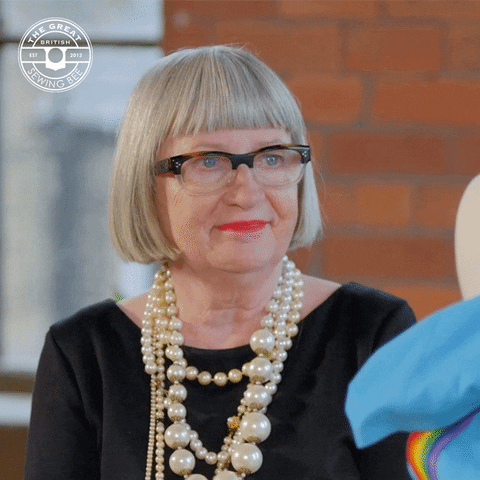 Eyebrows Continue GIF by The Great British Sewing Bee