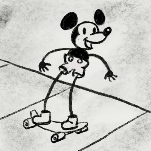 Happy Mickey Mouse GIF by Achiloid