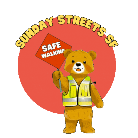 Sunday Streets Sticker by LivableCity