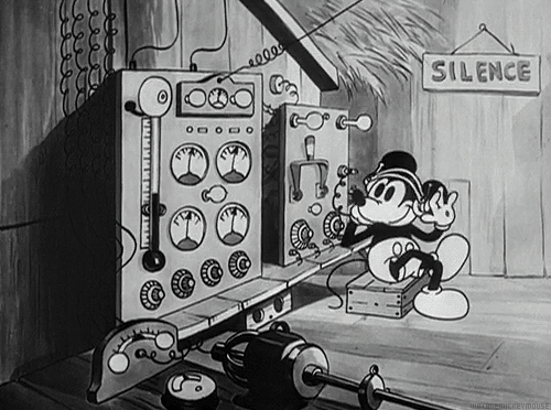 Mickey Mouse Radio GIF