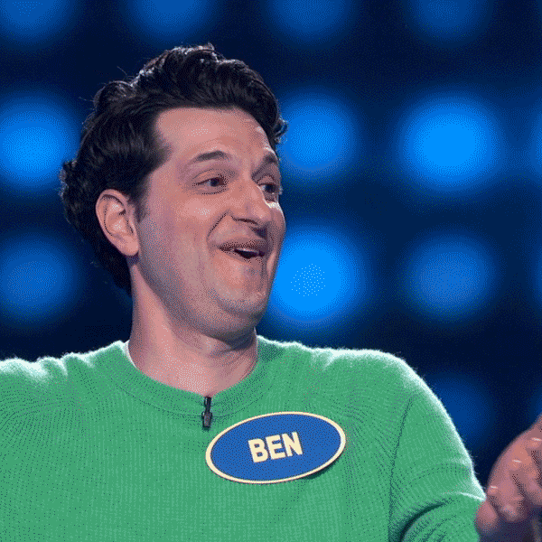 Happy Celebrity Family Feud GIF by ABC Network