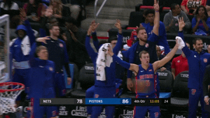 andre drummond jumper GIF by NBA