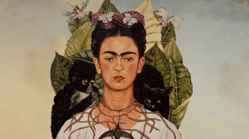 Frida Kahlo Art GIF - Find & Share on GIPHY