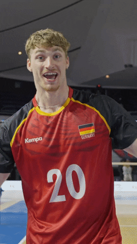 Happy Germany GIF by Volleyball World