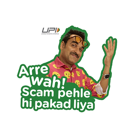 Pankaj Tripathi Wow Sticker by UPIChalega