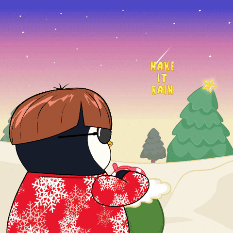 Merry Christmas GIF by Pudgy Penguins
