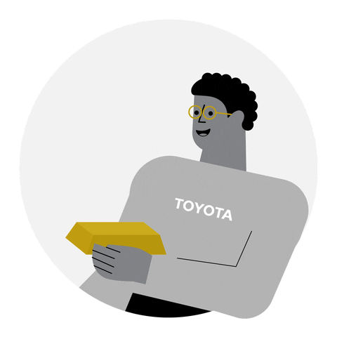 Gold Service GIF by Toyota Material Handling