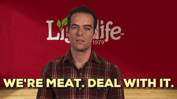 Meat,Deal With It, Lightlife GIF by Lightlife Foods