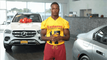 Nfl Thinking GIF by Easterns Automotive Group