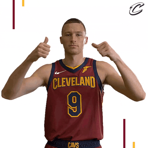 Sport Thumbs Down GIF by Cleveland Cavaliers