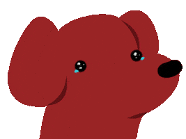 Sad Dog Sticker by Flash Teatro