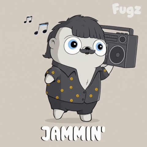 Jamming Love This Song GIF by Fugz Official