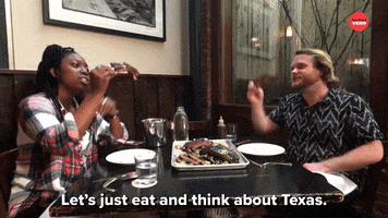 Texas Eating GIF by BuzzFeed