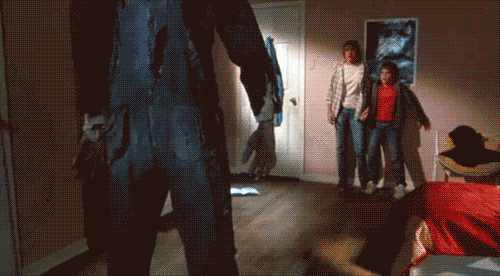 scared special effects GIF