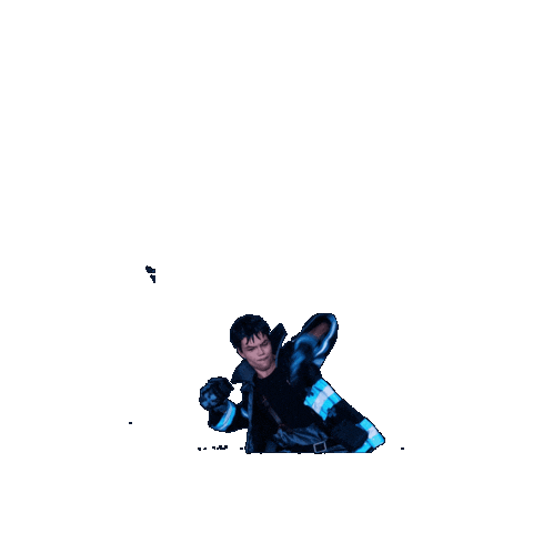 Fire Force Cosplay Sticker