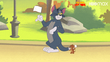 Tom And Jerry Surrender GIF by HBO Max