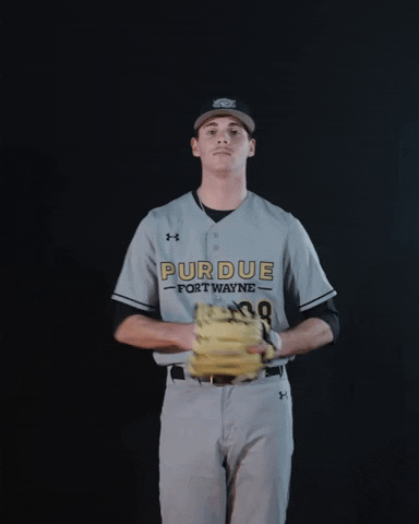 Baseball Clap GIF by Purdue Fort Wayne Athletics