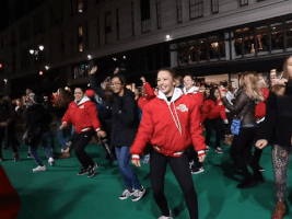 Macys Herald Square Dancing GIF by The 94th Annual Macy’s Thanksgiving Day Parade