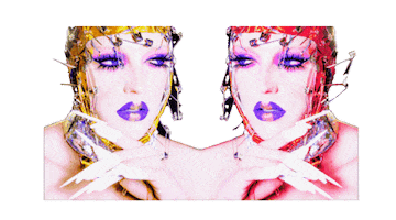 Safety Pin Sticker by Laganja Estranja