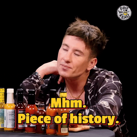 Sean Evans History GIF by First We Feast